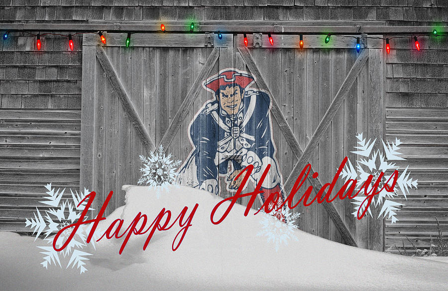 Happy Holidays  New england patriots, Patriots, New england