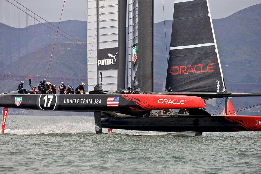 Oracle Americas Cup #16 Photograph by Steven Lapkin