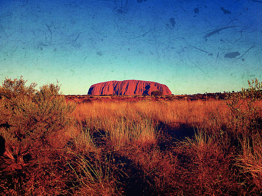 Sunset Photograph - Uluru #31 by Girish J