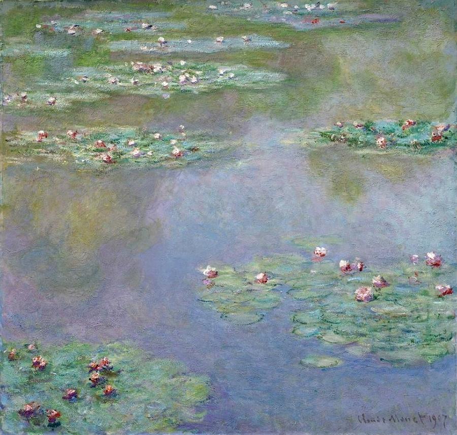 Water Lilies Painting by Claude Monet - Fine Art America