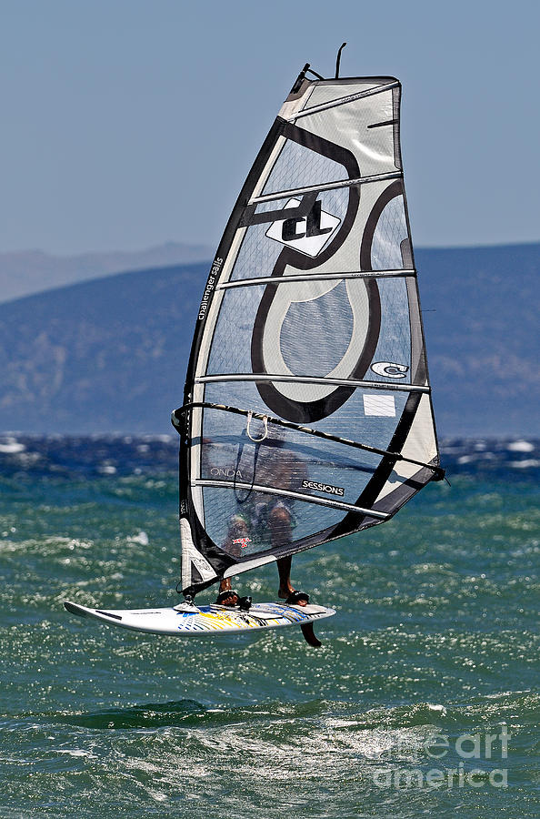 Sports Photograph - Windsurfing #35 by George Atsametakis