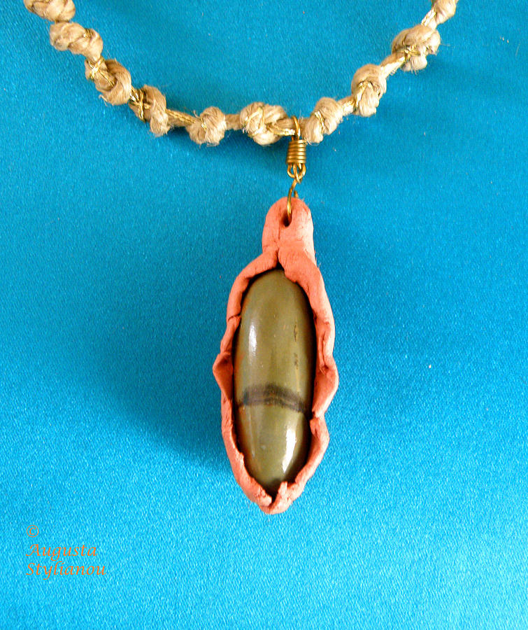 Aphrodite Pandemos Necklace #34 Jewelry by Augusta Stylianou
