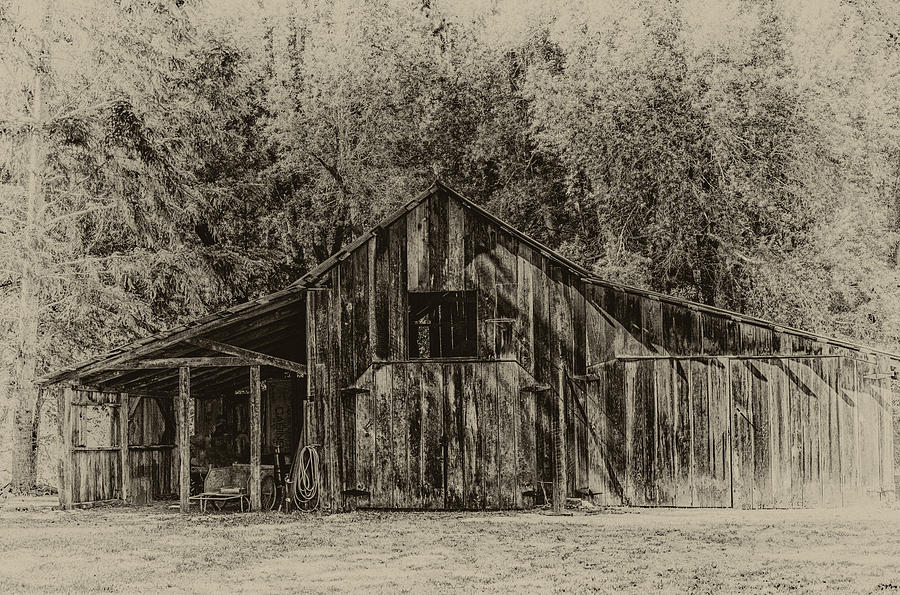 Vintage Barn Photograph by Betty Depee