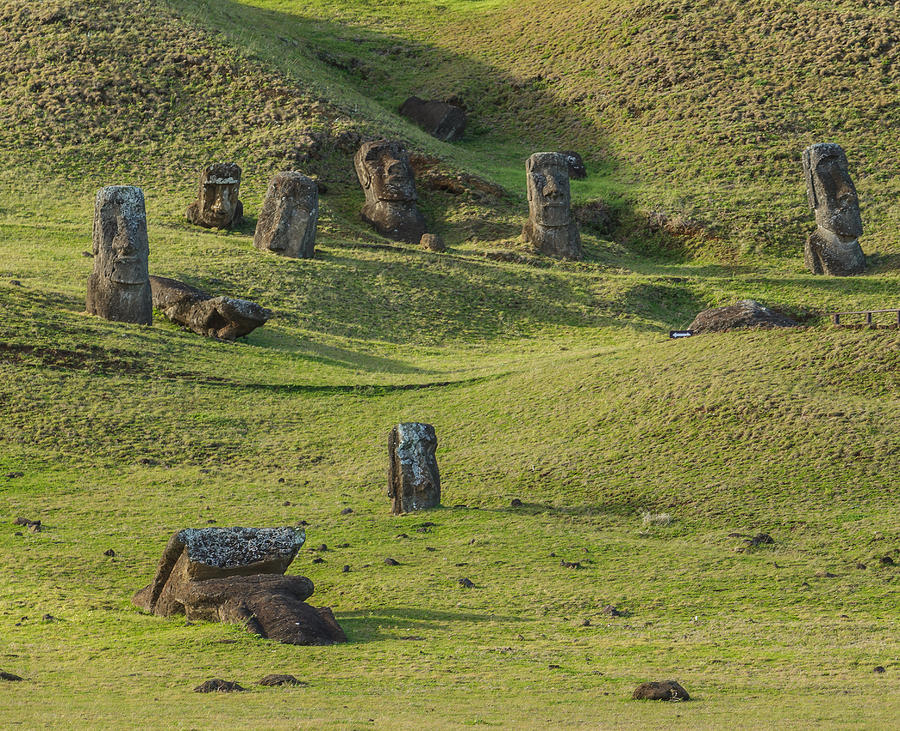 Easter Island Moai Photograph by Ben Adkison