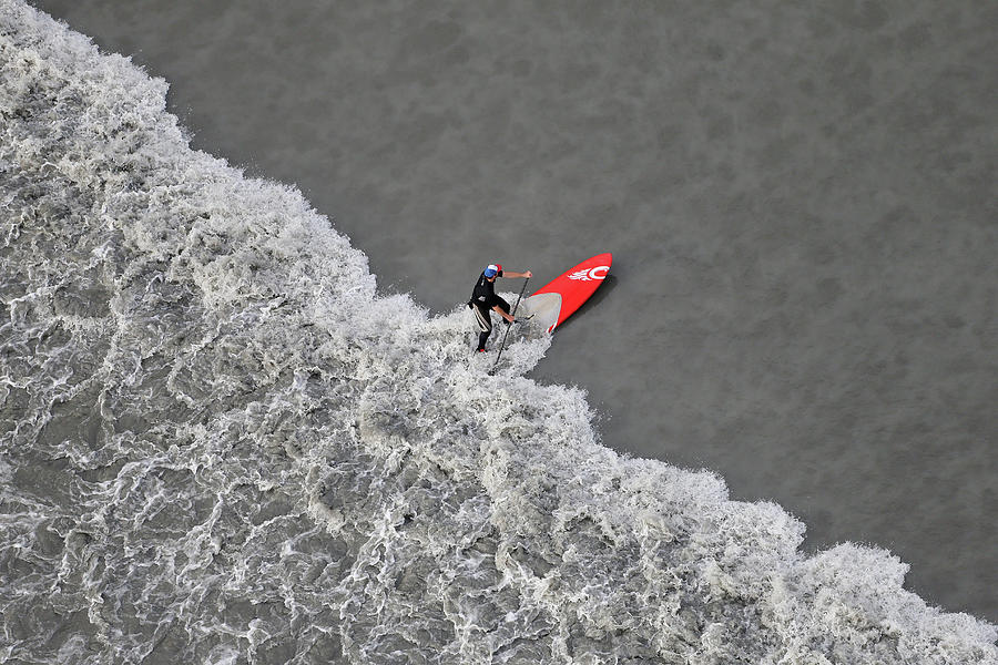 Feature - Bore Tide Surfing In Alaska #32 Photograph by Streeter Lecka