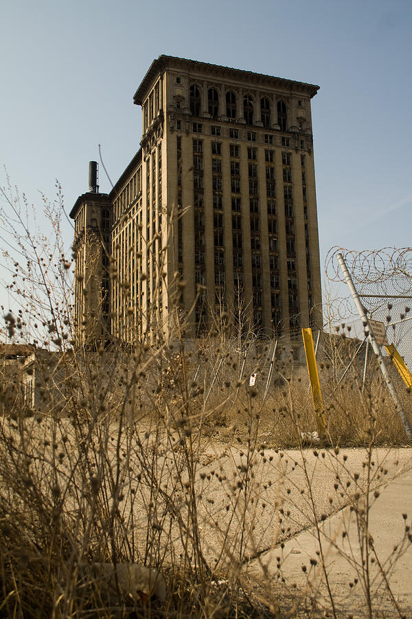 Detroit Photograph - Michigan Central Station #32 by Gary Marx