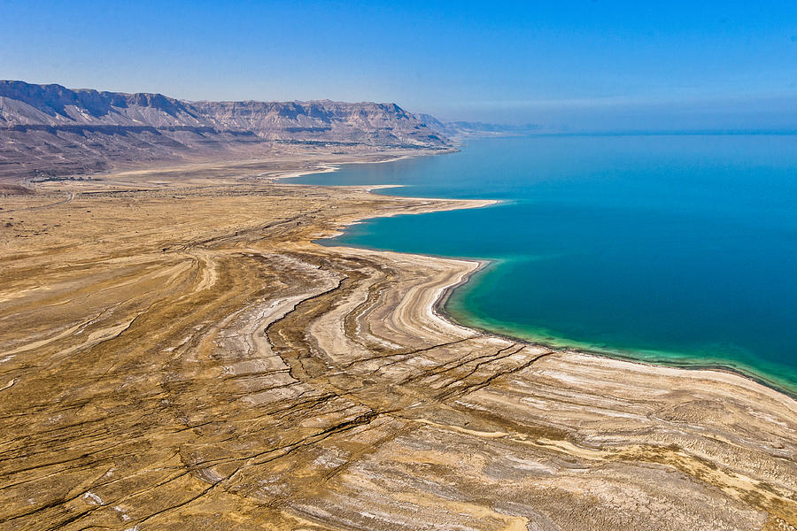 Observation Of Dead Sea Water Level Photograph by Ofir Ben Tov - Fine ...