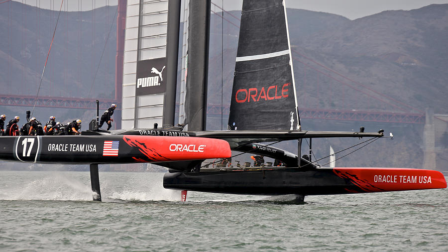 Oracle Americas Cup #38 Photograph by Steven Lapkin