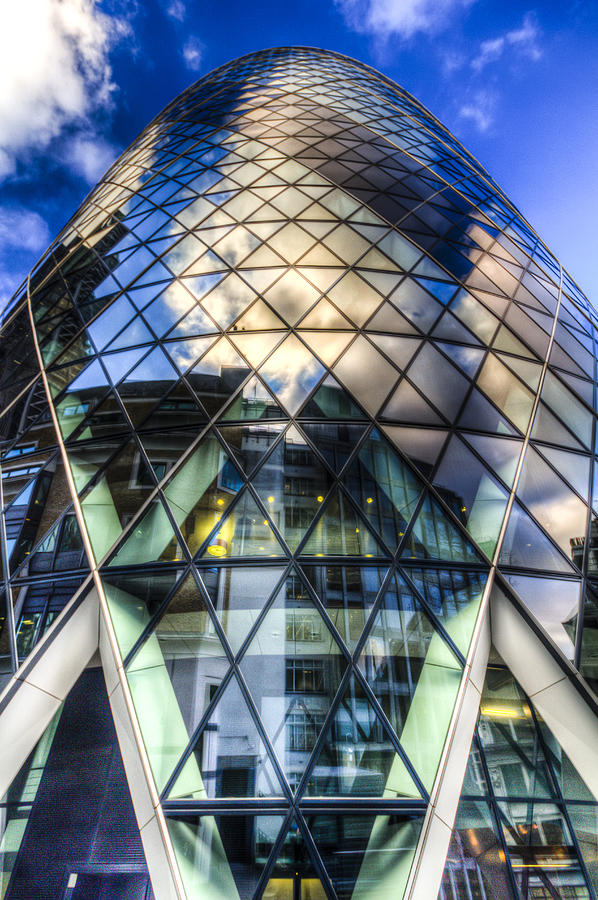 The Gherkin London Photograph by David Pyatt