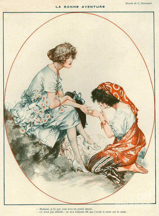 France Drawing - 1920s France La Vie Parisienne Magazine 321 by The Advertising Archives France Drawing - 1920s France La Vie Parisienne Magazine 321 by The Advertising Archives