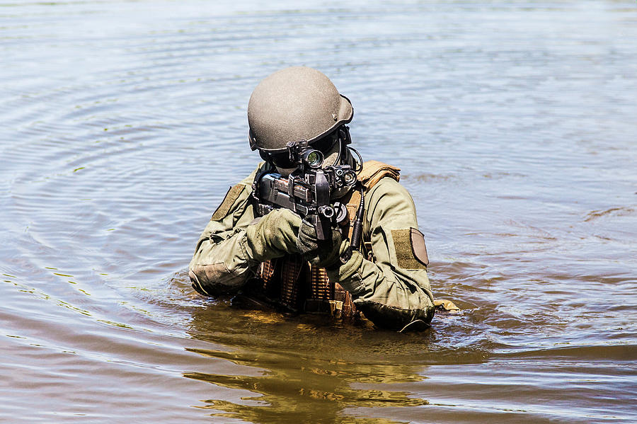 Jagdkommando Soldier Of The Austrian Photograph by Oleg Zabielin - Fine ...