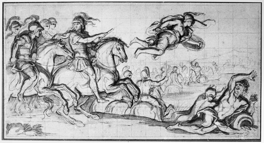 Louis Xiv (1638-1715) #33 Drawing by Granger Louis Xiv (1638-1715) #33 Drawing by Granger