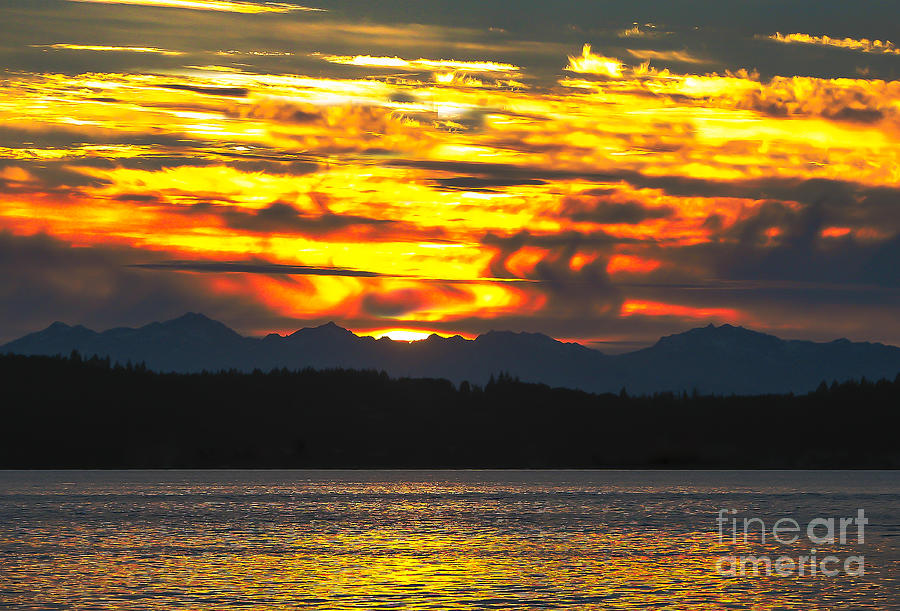 333 Marine Sunrise Photograph by Robert Bales