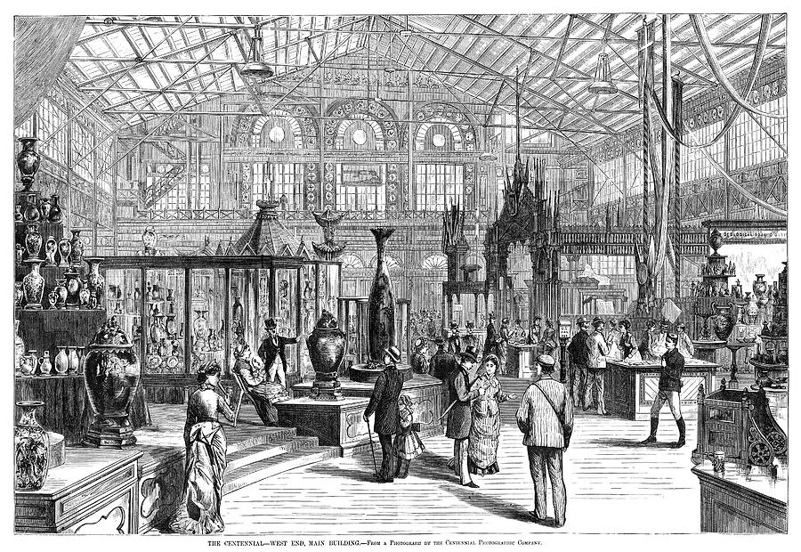 Centennial Fair, 1876 #34 Painting by Granger