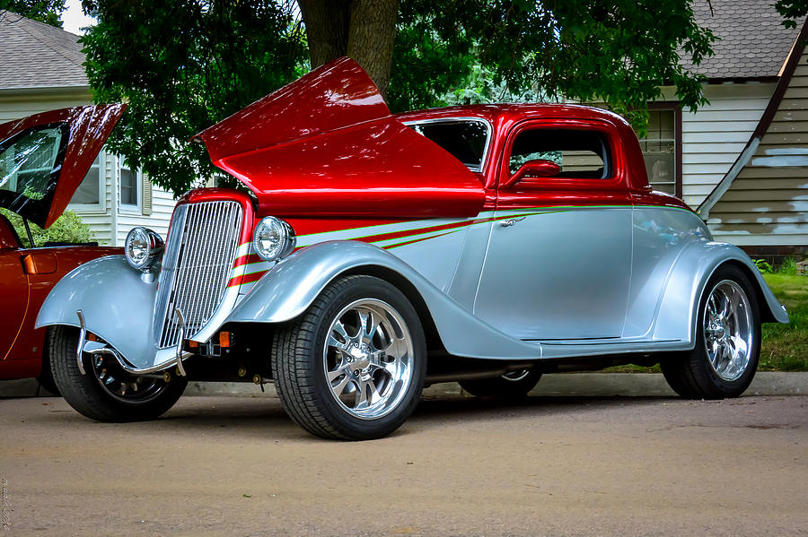 34 Ford 3 Window Coupe Photograph by M Dale - Fine Art America