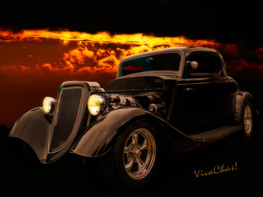 34 Ford Coupe Back In Black Photograph