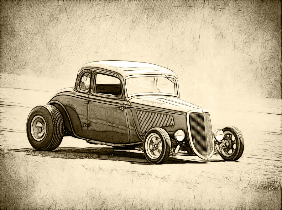 34 Ford Photograph by Steve McKinzie