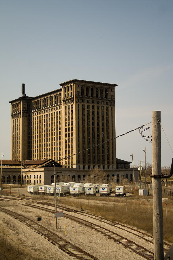 Detroit Photograph - Michigan Central Station #34 by Gary Marx