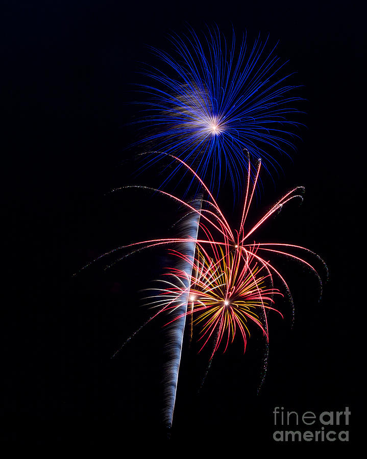 RVR Fireworks 2013 #34 Photograph by Mark Dodd