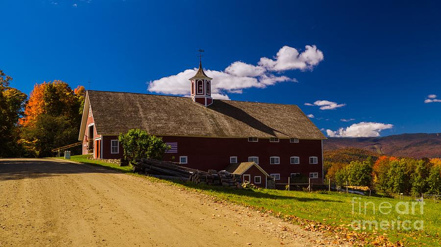 Classic Vermont Foliage. Photograph by New England Photography