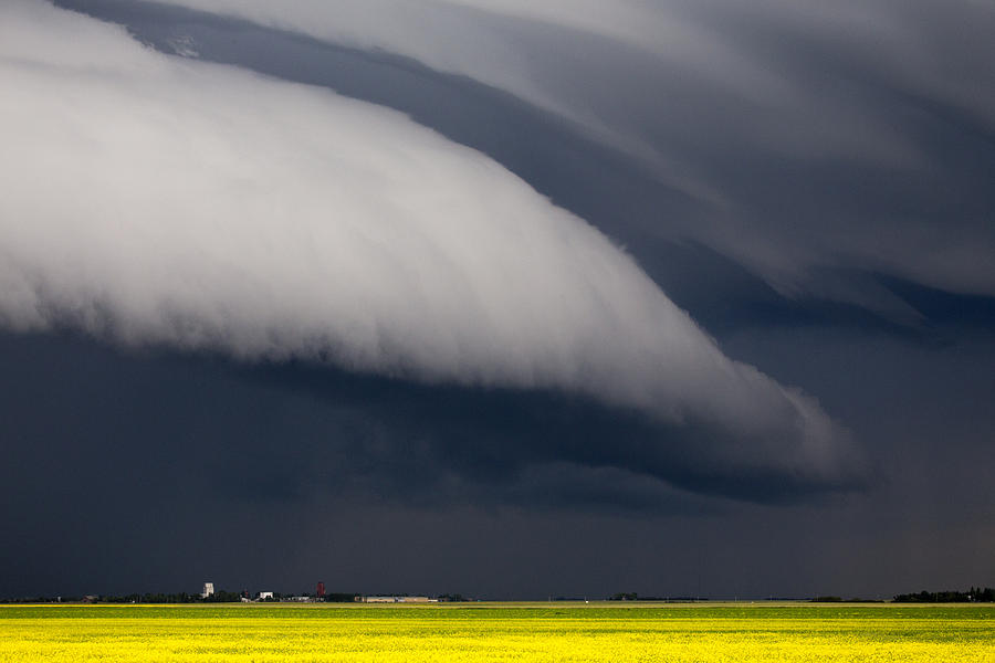 Prairie Storm Clouds #35 Photograph by Mark Duffy