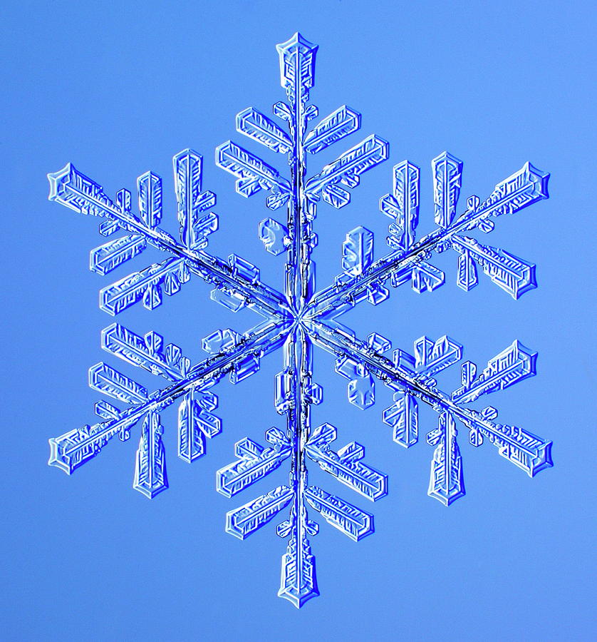 Snowflake #35 Photograph by Kenneth Libbrecht/science Photo Library