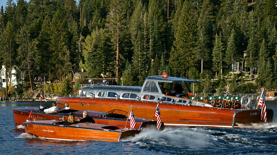 Boat Photograph - Tahoe Classics #25 by Steven Lapkin