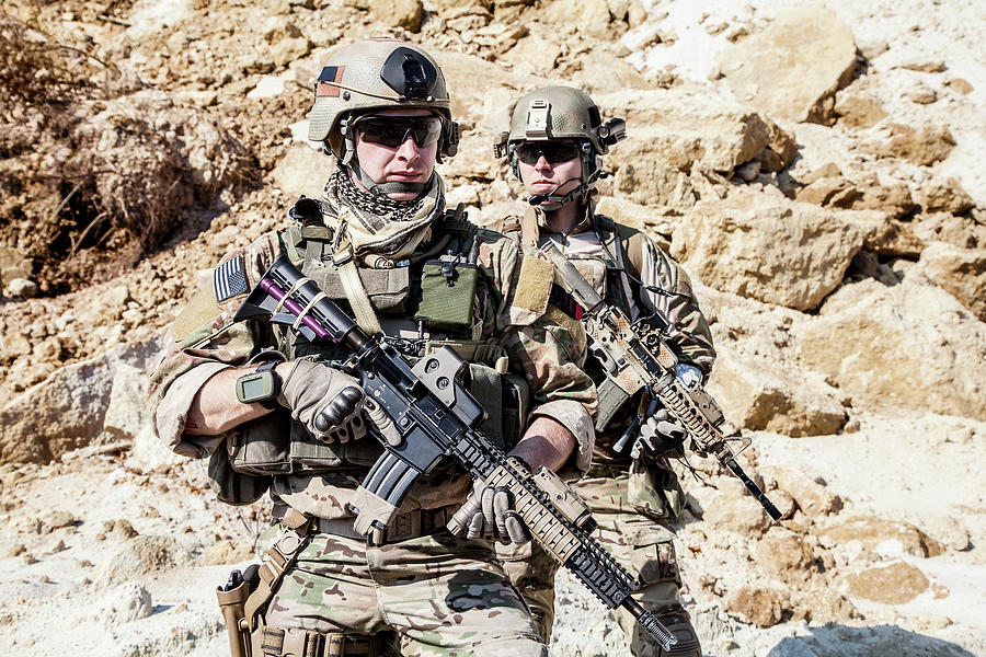 United States Army Rangers #35 Photograph by Oleg Zabielin