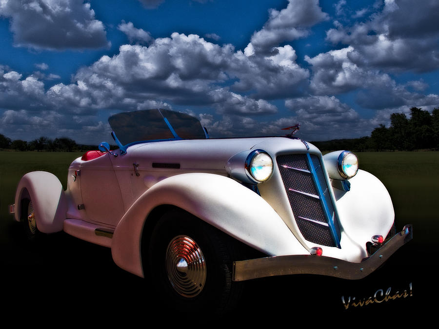 36 Auburn Speedster by Moonglow Photograph by Chas Sinklier