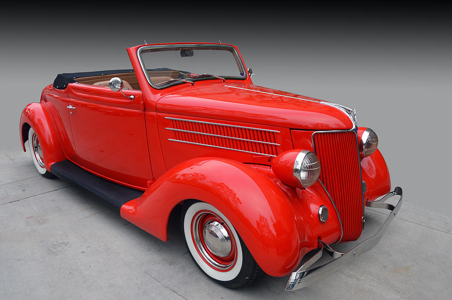 36 Cabrio Photograph by Bill Dutting