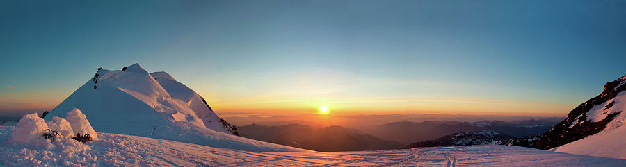 Climbing Mount Baker #36 Photograph by Christopher Kimmel