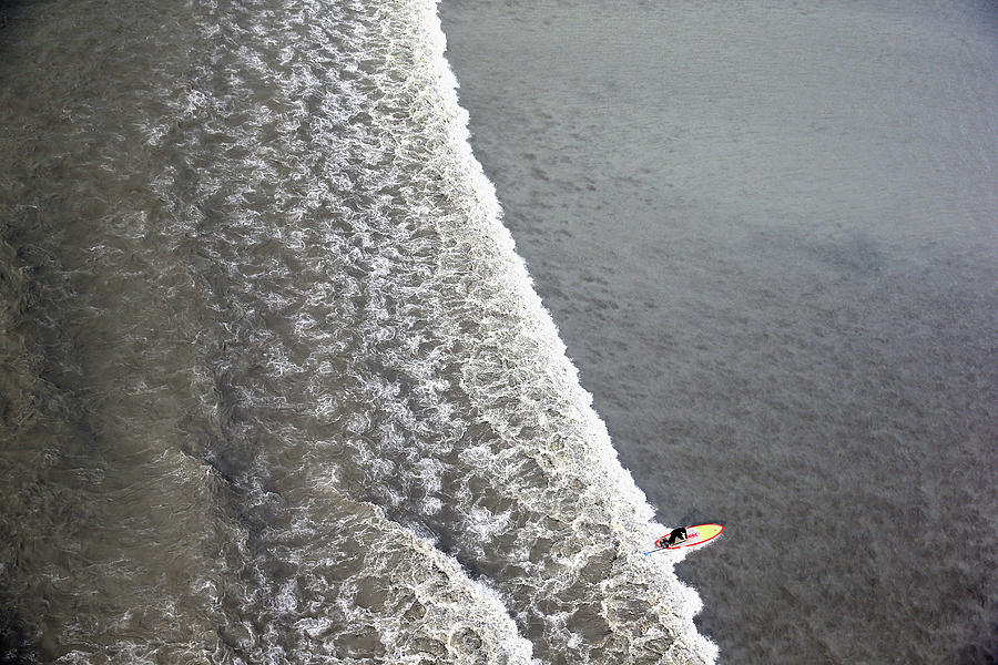 Feature - Bore Tide Surfing In Alaska #36 Photograph by Streeter Lecka