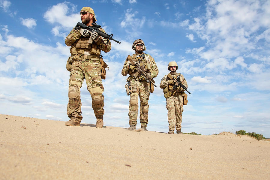 Green Berets U.s. Army Special Forces Photograph by Oleg Zabielin ...