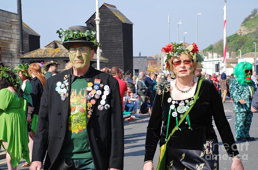 Jack In The Green festival Hastings #36 Photograph by David Fowler