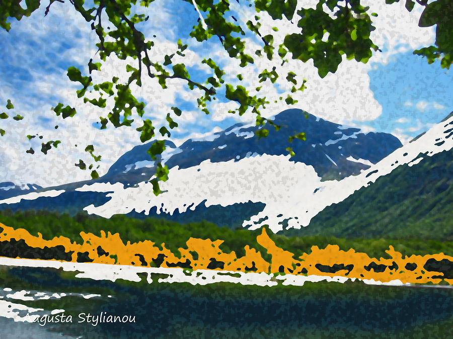 Norway  Landscape #22 Digital Art by Augusta Stylianou