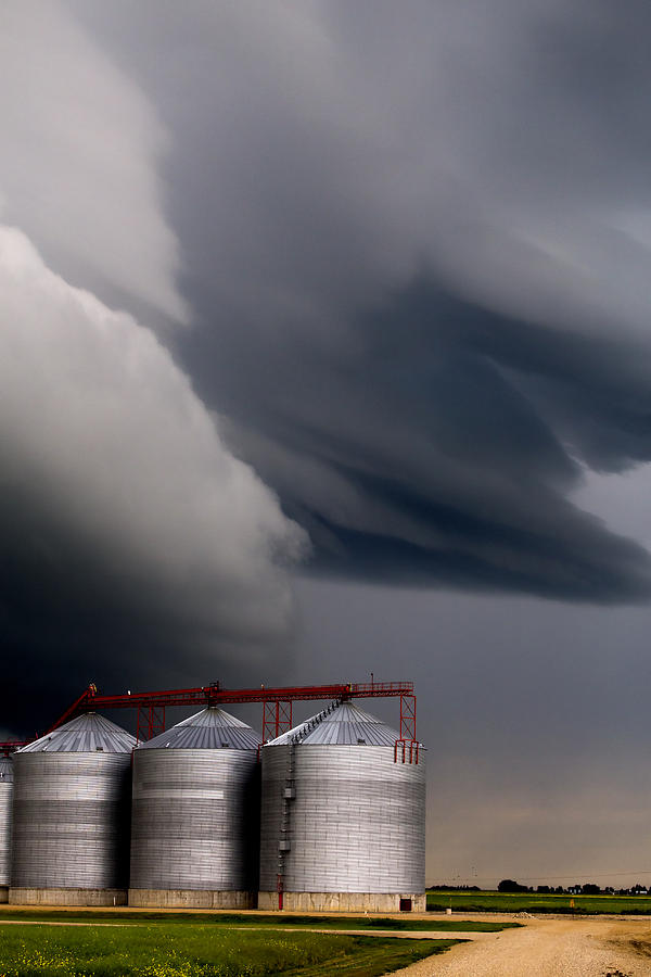 Prairie Storm Clouds #36 Photograph by Mark Duffy