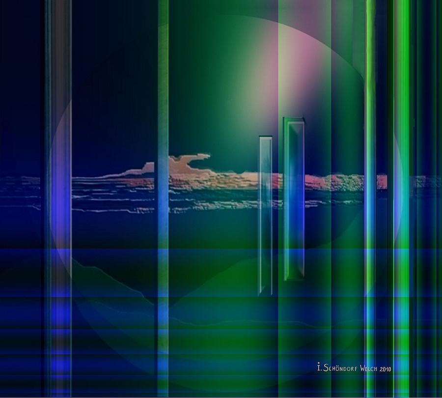 364 - Abstract Landscape 1 Digital Art by Irmgard Schoendorf Welch