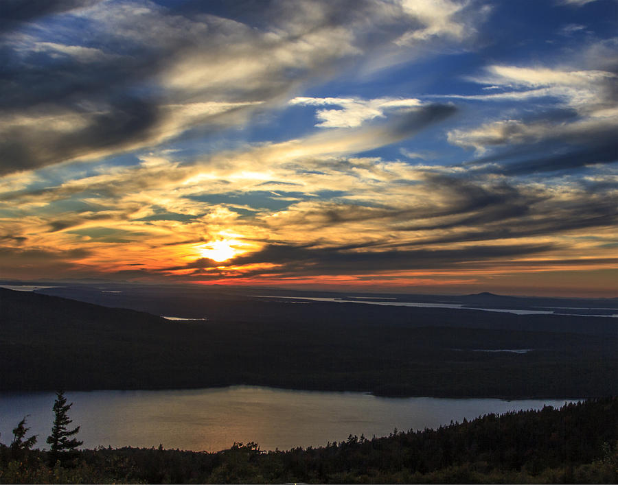3692 Acadia Sunset Photograph by Deidre Elzer-Lento