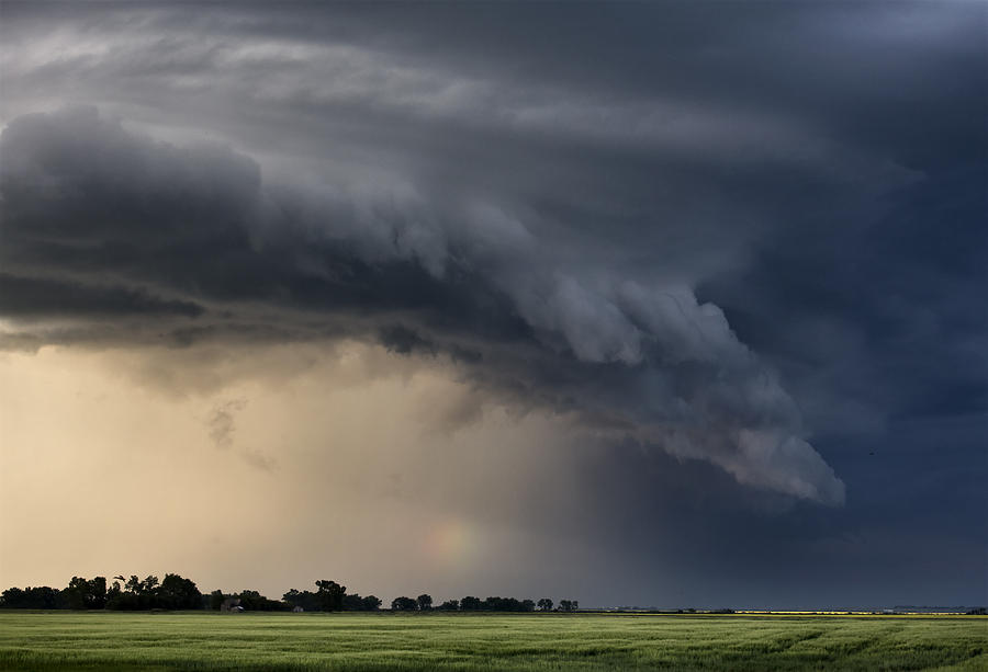 Prairie Storm Clouds #37 Photograph by Mark Duffy