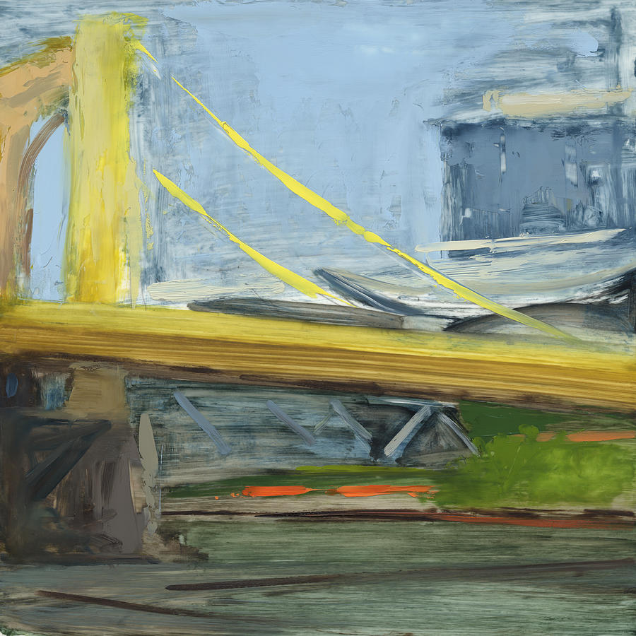 Bridge Painting - Untitled #142 by Chris N Rohrbach