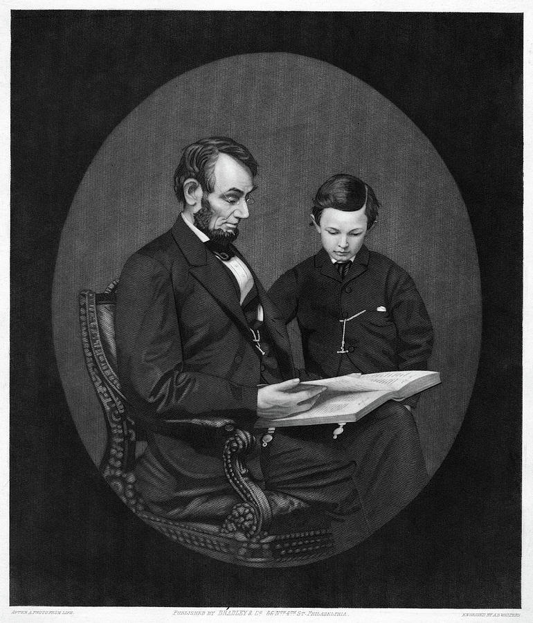 Book Painting - Abraham Lincoln (1809-1865) #38 by Granger