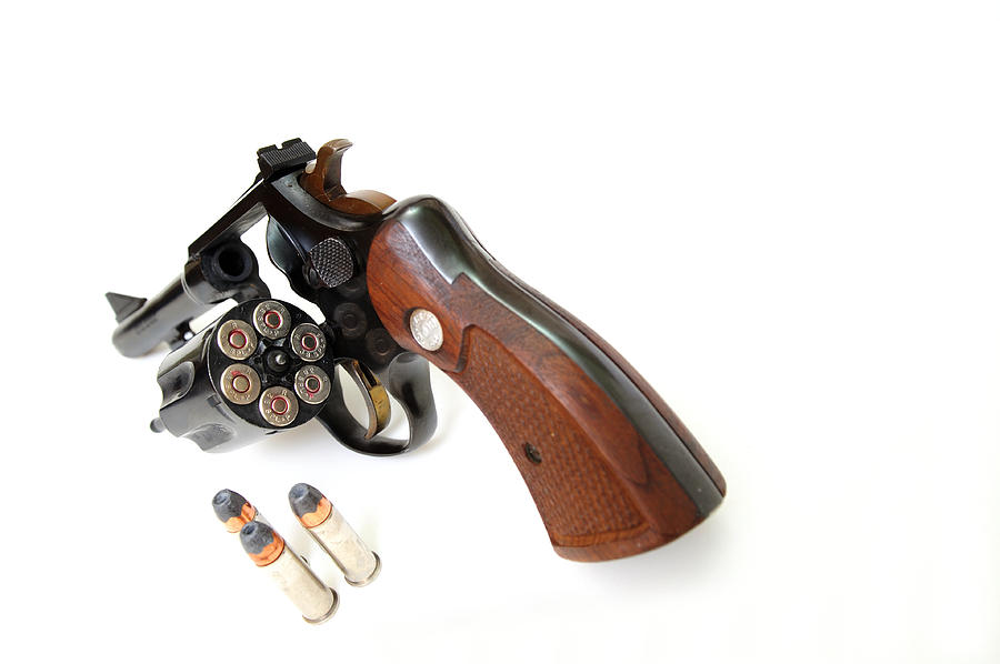 Gun Photograph - 38 Caliber by Don Bendickson