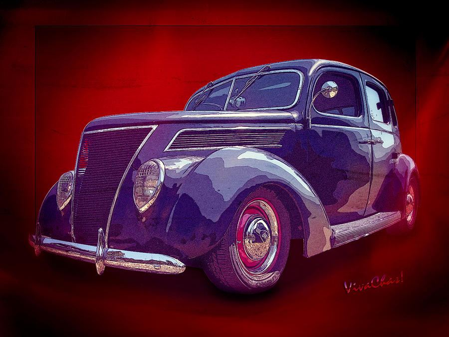 38 Ford Deluxe Photograph by Chas Sinklier