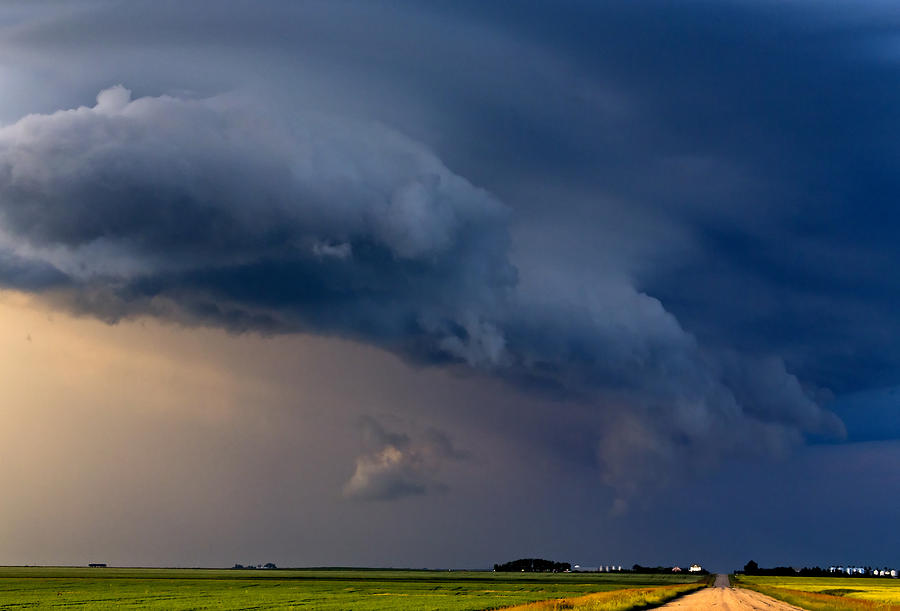 Prairie Storm Clouds #38 Photograph by Mark Duffy