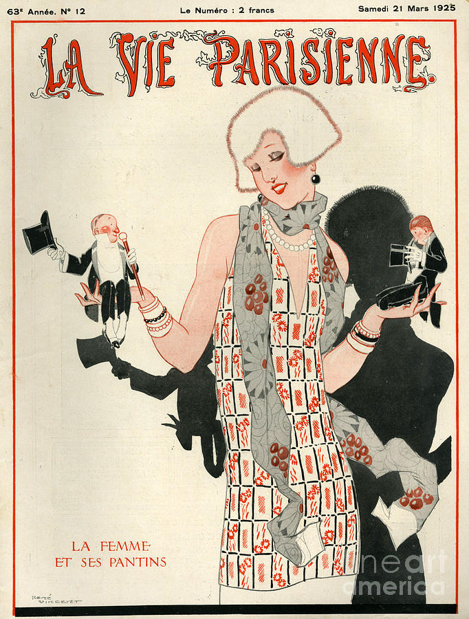 Rene Vincent Drawing - 1920s France La Vie Parisienne Magazine #387 by The Advertising Archives Rene Vincent Drawing - 1920s France La Vie Parisienne Magazine #387 by The Advertising Archives