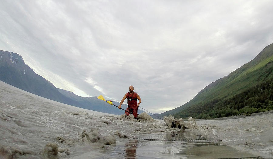 Feature - Bore Tide Surfing In Alaska #39 Photograph by Streeter Lecka