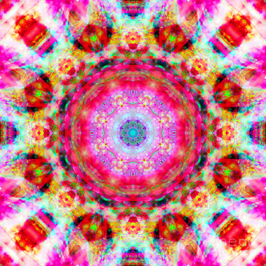 Rainbow Light Mandala Digital Art by Susan Bloom | Fine Art America