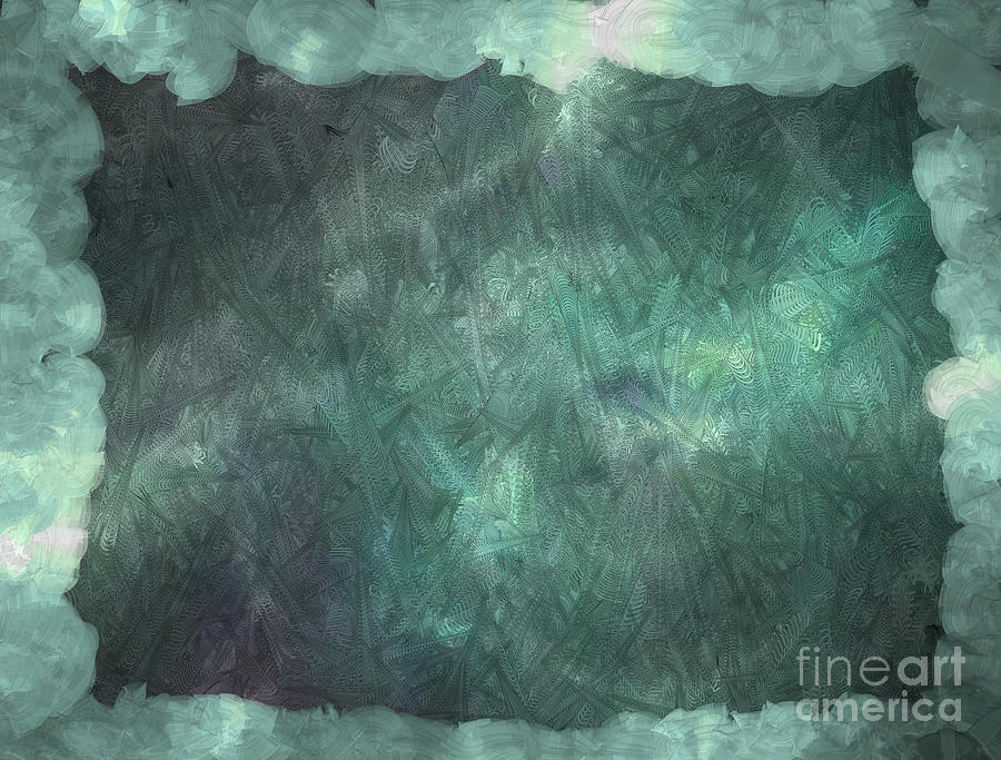 Autism Awareness Digital Art - 3D Zone Teal by Holley Jacobs Autism Awareness Digital Art - 3D Zone Teal by Holley Jacobs