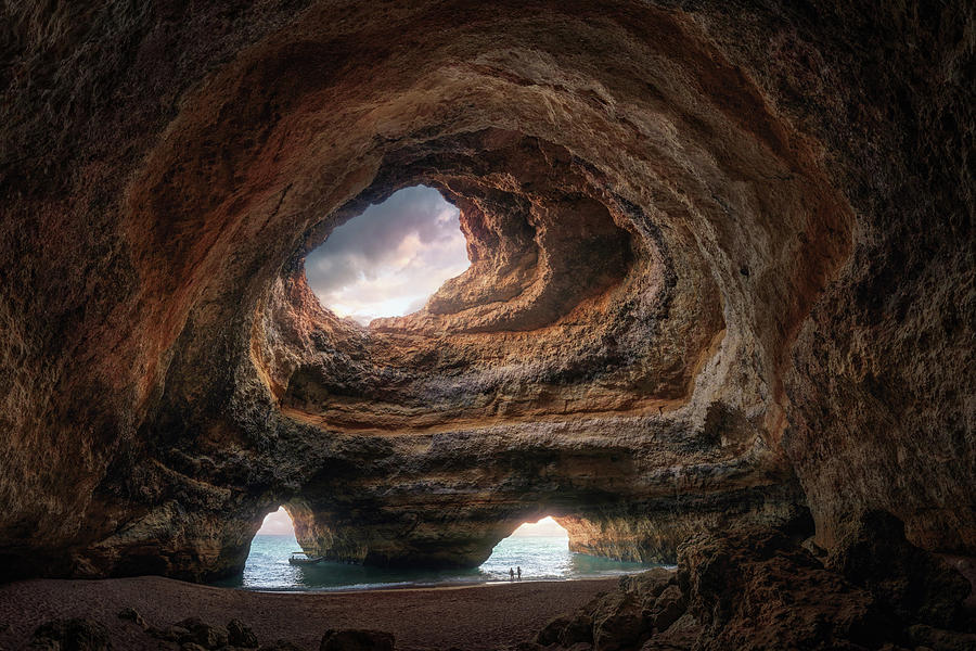 Algarve Photograph - 3rd Eye Cave by Juan Pablo De