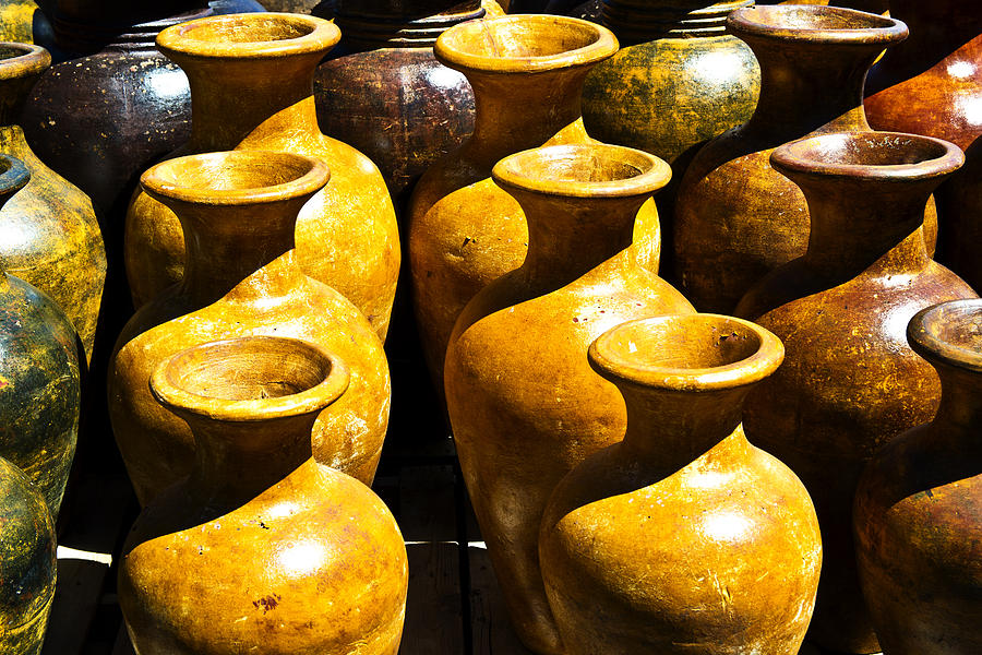 The Pottery Stand Photograph by Performance Image